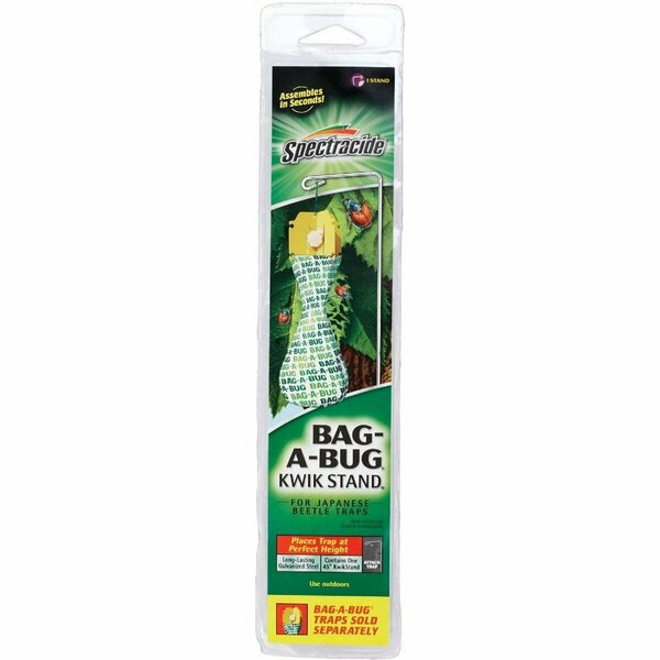 Spectracide Bag-A-Bug 45 In. Galvanized Steel Kwik Stand For Japanese Beetle Trap HG-56904